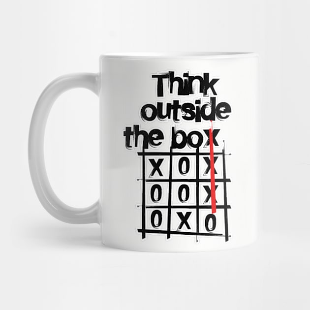 Think outside the box. Witty gift for corporate employee. Perfect present for mom mother dad father friend him or her by SerenityByAlex